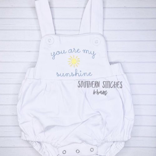 You Are My Sunshine Knit Sunsuit