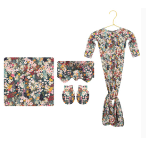 Aria Newborn Headband Bundle (Gown)