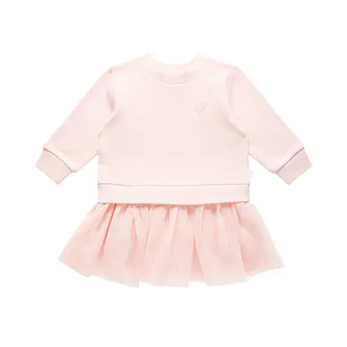 Bilbi Dress Knit Baby Pink | Baby Bunting AU