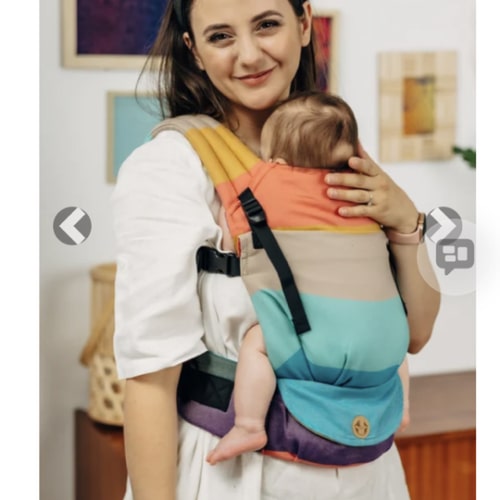LennyLight Carrier, Standard Size, broken-twill weave 100% cotton - PASTELS