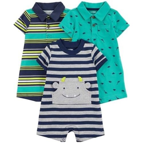 Simple Joys by Carter's Baby Boys' 3-pack Rompers