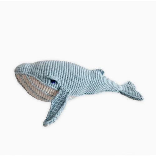 Organic Stuffed Whale Toy