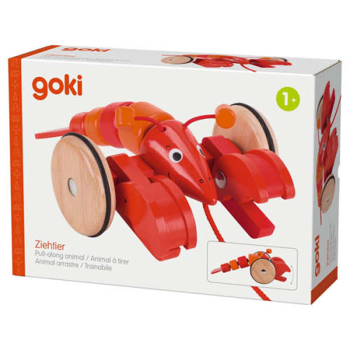 Pull-along animal - Lobster Rüdiger - Goki America