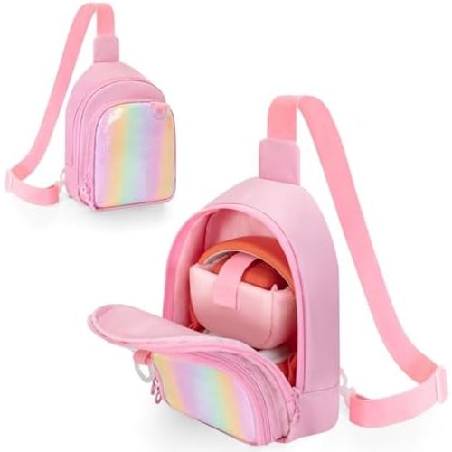 Carrying Chest Bag Compatible with Yoto Mini (2024 Edition) and Headphone