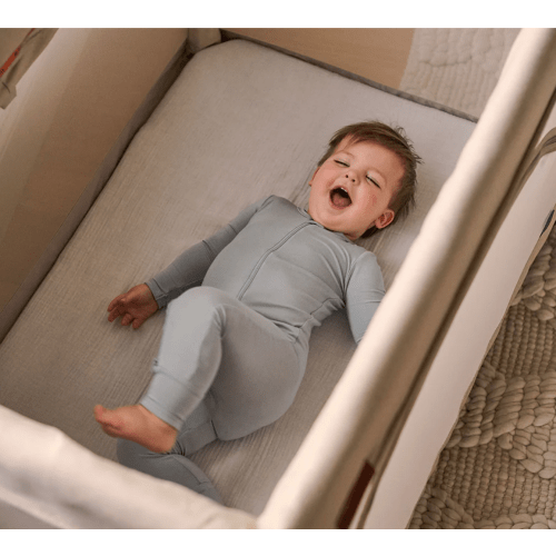 UPPAbaby Organic Cotton Mattress Cover for REMI Playard | Modern Nursery™