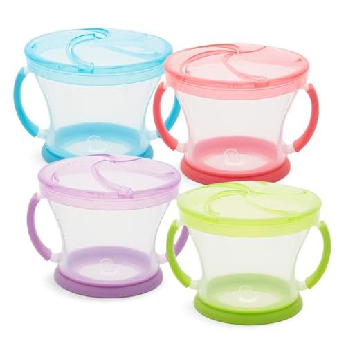 Munchkin Snack Catcher, 9 Ounce, 4-Count