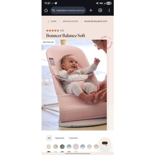 BabyBjörn Bouncer Balance Soft