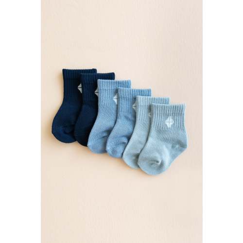 Crew Socks Combo 3-Pack in Cool