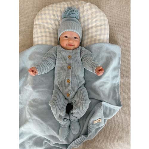 Bring Me Home Chunky Knit Bundle - Powder Blue