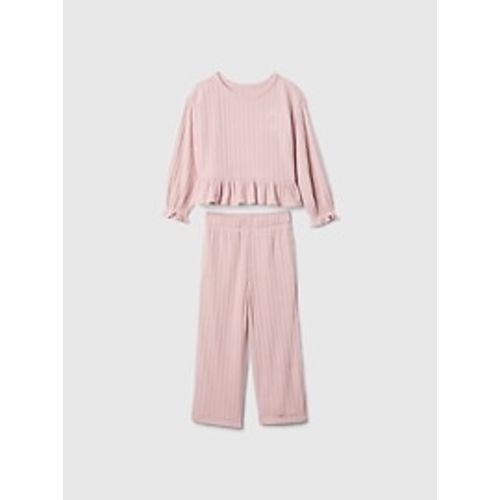 Baby & Toddler Softspun Ruffle Rib Outfit Set | Gap