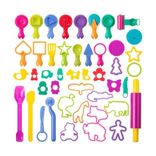 Mr. Pen- Play Dough Tools Kit, 45 Pcs, Playdough Toys | Playdough Sets for Kids, Playdough Accessories, Molds for Play Dough, Playdough Toys for Kids
