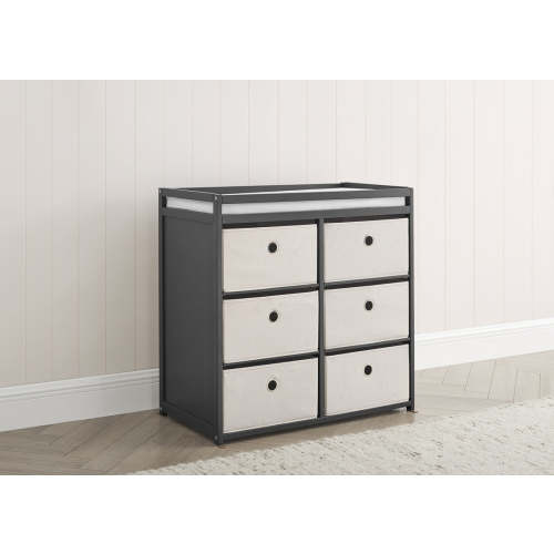 Hayes Fabric Bin Changer - Delta Children