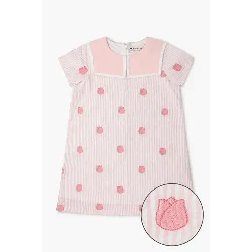 Sailor Collar Dress - Organic Baby Clothes - Monica + Andy