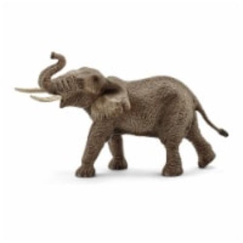 Schleich Male African Elephant Animal Figure, 1 ct