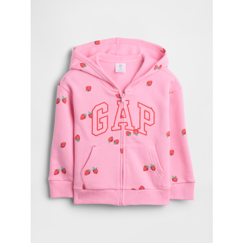 babyGap Relaxed Logo Zip Hoodie