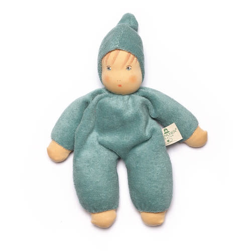 Nanchen Natur Organic Cotton Cuddly Doll-Mint