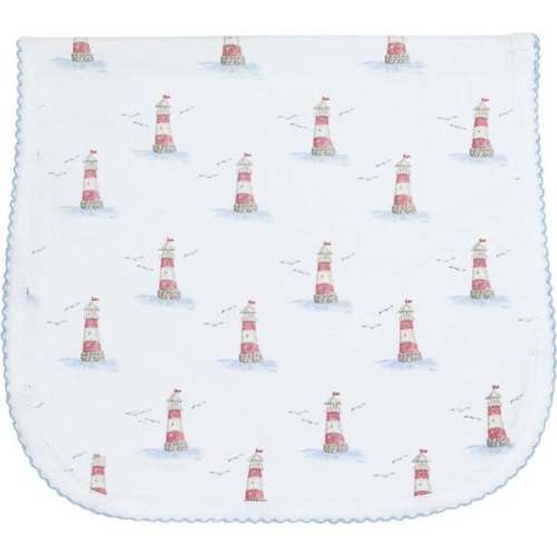 Lighthouse Print Burp Cloth - Nellapima | Maisonette