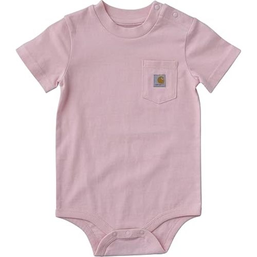 Carhartt Unisex Baby, Short-sleeve Bodysuit Pocket T-shirt