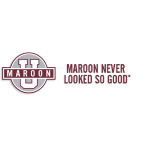 ZooZatz Dark Maroon Magnetic Footie Onesie - Maroon U