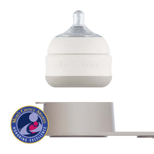feeding strap + 5oz bottle bundle (CREAM)