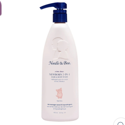Newborn 2-in-1 Hair & Body Wash – Noodle & Boo