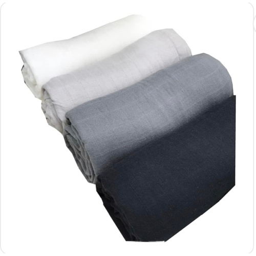 4 Pack Organic Cotton Muslin Swaddle Blankets