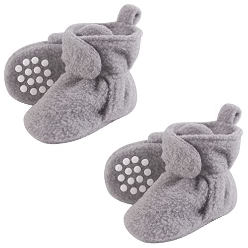 Luvable Friends Baby Cozy Fleece Booties Multi-pack