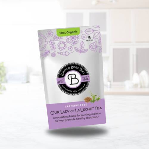 Our Lady of La Leche Organic Tea - Breastfeeding Support - Starter Bag - Lactation Support - Organic Herbal Tea - Pregnancy Tea