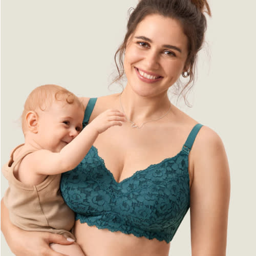 Cotton Lining Hands Free Pumping Bra