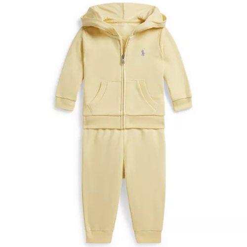 Baby Boys' Full-Zip Hoodie & Pants, 2-Piece Set
