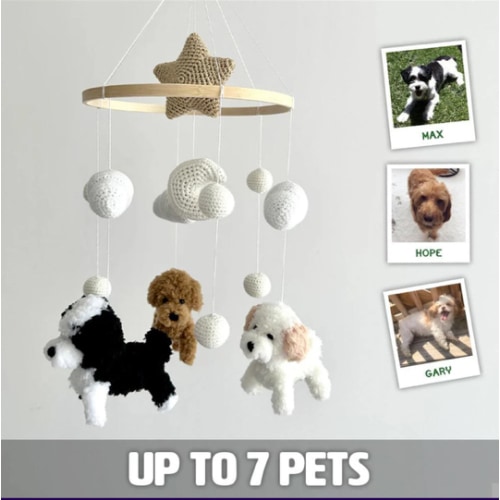 Pet Universe | Custom Crochet Pet Nursery Baby Mobile – My Dollfy