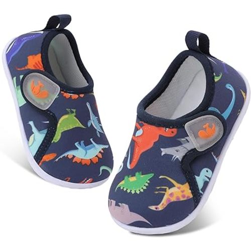 FEETCITY Baby Boys Girls First Walking Shoes Infant Sneakers Crib Shoes Breathable Lightweight Slip On Shoes