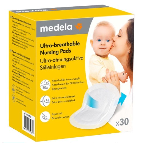 Medela Ultra-Breathable Nursing Pads 30 Pack