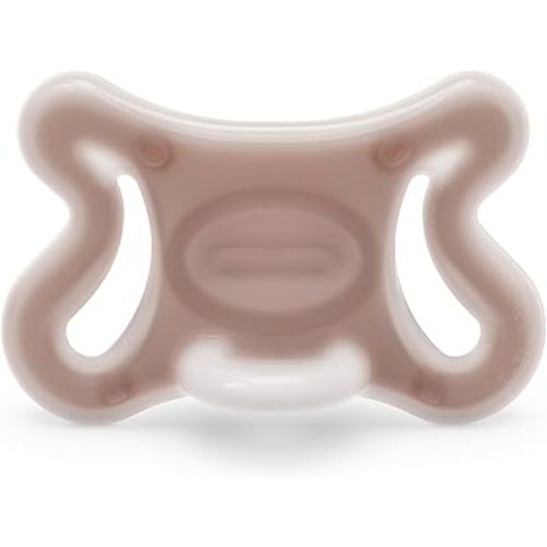 Suavinex Zero Zero Silicone Baby Pacifier w/SX Pro Physiological Pacifier Nipple (0-6M),Deep
