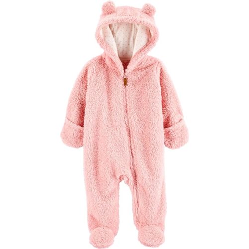 Carter's 0-9 Months Hooded Sherpa Bunting Pram