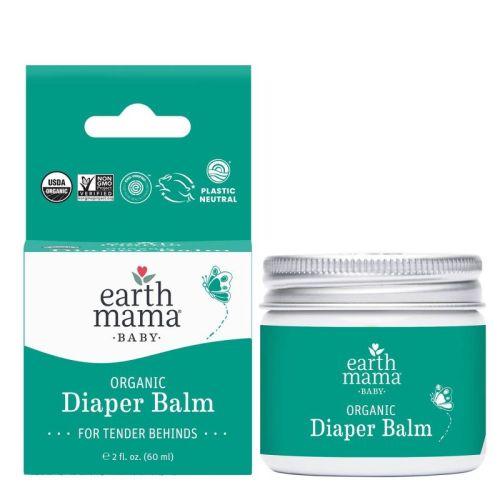 Earth Mama Organic Diaper Balm Diaper Cream for Babies - 2 oz