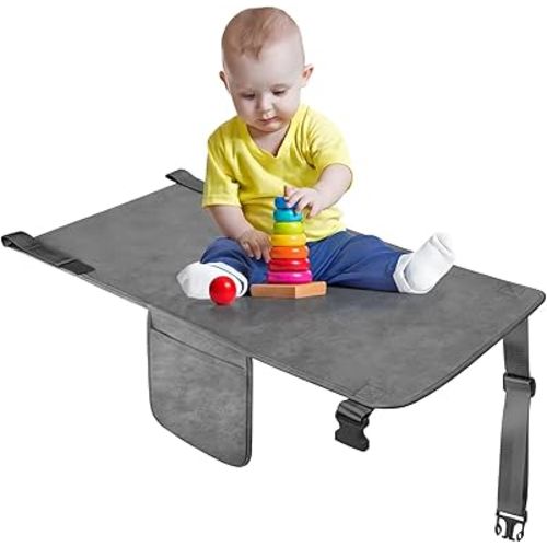 Toddler Airplane Bed, Kids Airplane Seat Extender Travel Bed, Kids Airplane Travel Essentials, Airplane Must Have for Toddlers, Portable Plane Bed for Flights