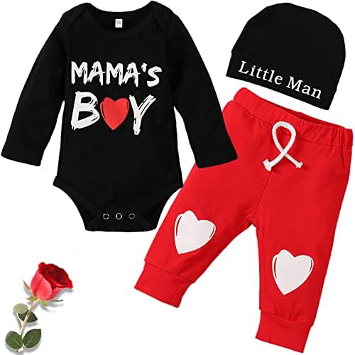 4th of July Baby Boy Outfit My First Fourth Baby Boy Outfit First 4th of July Coming Home Outfit +Hat (3Pcs Set)