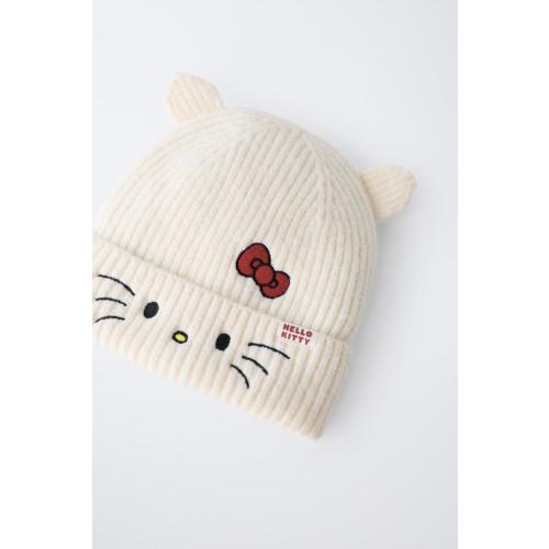 HELLO KITTY © SANRIO KNIT HAT - Ice | ZARA United States