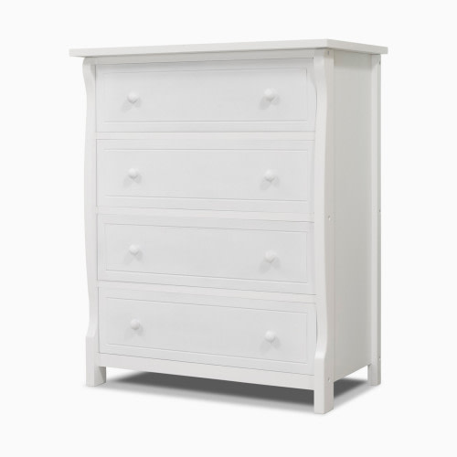 Sorelle Princeton Elite 4 Drawer Dresser - White