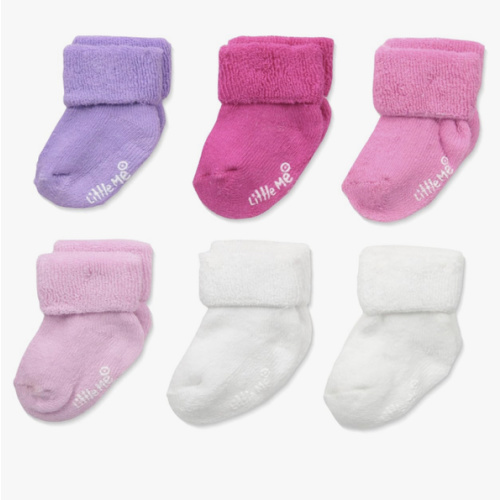 Little Me baby-girls 6 Pack Variety Socks