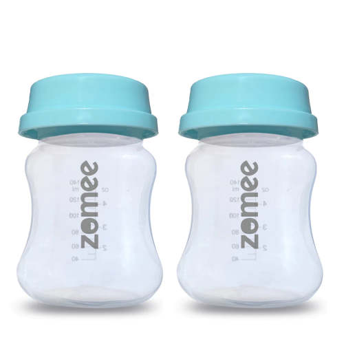 Bottles w/ Nipples, 2 Set - Zomee