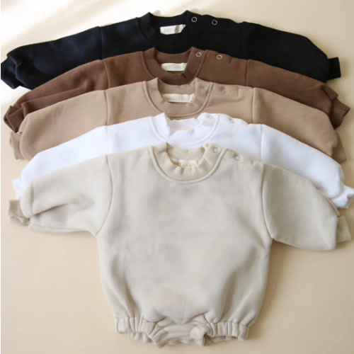 Sweatshirt Bubble Romper