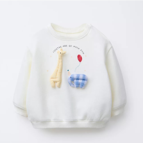 3D ANIMAL SWEATSHIRT - Light ecru | ZARA United States