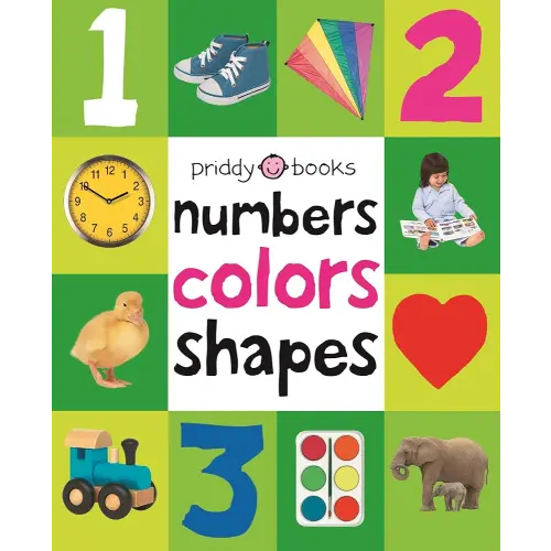First 100 Numbers, Colors, Shapes: A padded book―perfect for little hands to hold