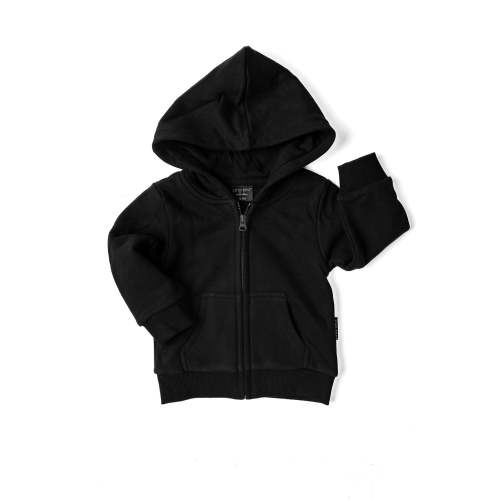 Classic Zip Hoodie - Black