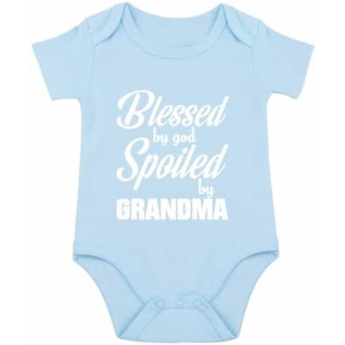 Grandma Bodysuit for Baby I Love Grandma Baby Clothes Unisex Babies Clothes