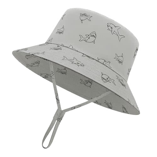 Baby Sun Hat Baby Boy Hats Toddler Hat UPF 50+ Bucket Hat for Baby Girls Infant Beach Hat with Wide Brim Kids Caps