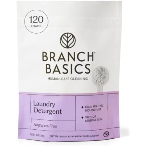 Branch Basics Laundry Detergent – 4lbs (120 loads) | Fragrance-Free