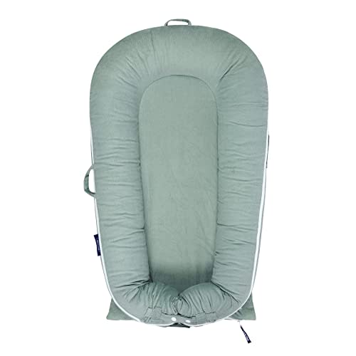 Waterproof Corduroy Replacement Cover Fits DockATot Deluxe+, Spare Cover | Hypoallergenic and Soft, Durable Double Zipper, 100% Breathable Cotton,Cover Only